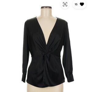 Theory Long Sleeve Blouse